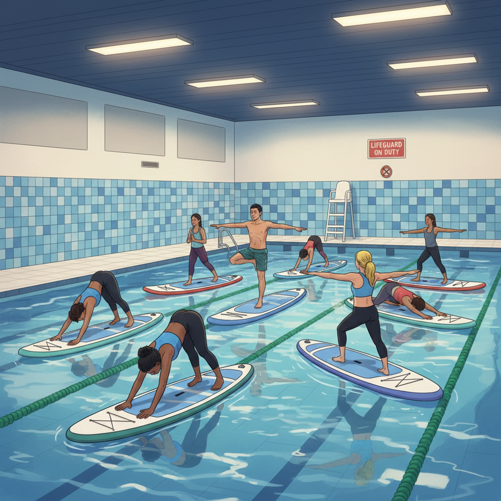 Paddleboard Yoga with Sadie